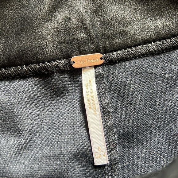 Free People Sasha Vegan Kick Flare Pants - Picture 9 of 13